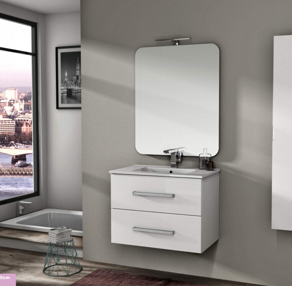 composizione bagno marta 75 cm - Edil Casa | Arredo bagno Termoarredi, Design di interni
